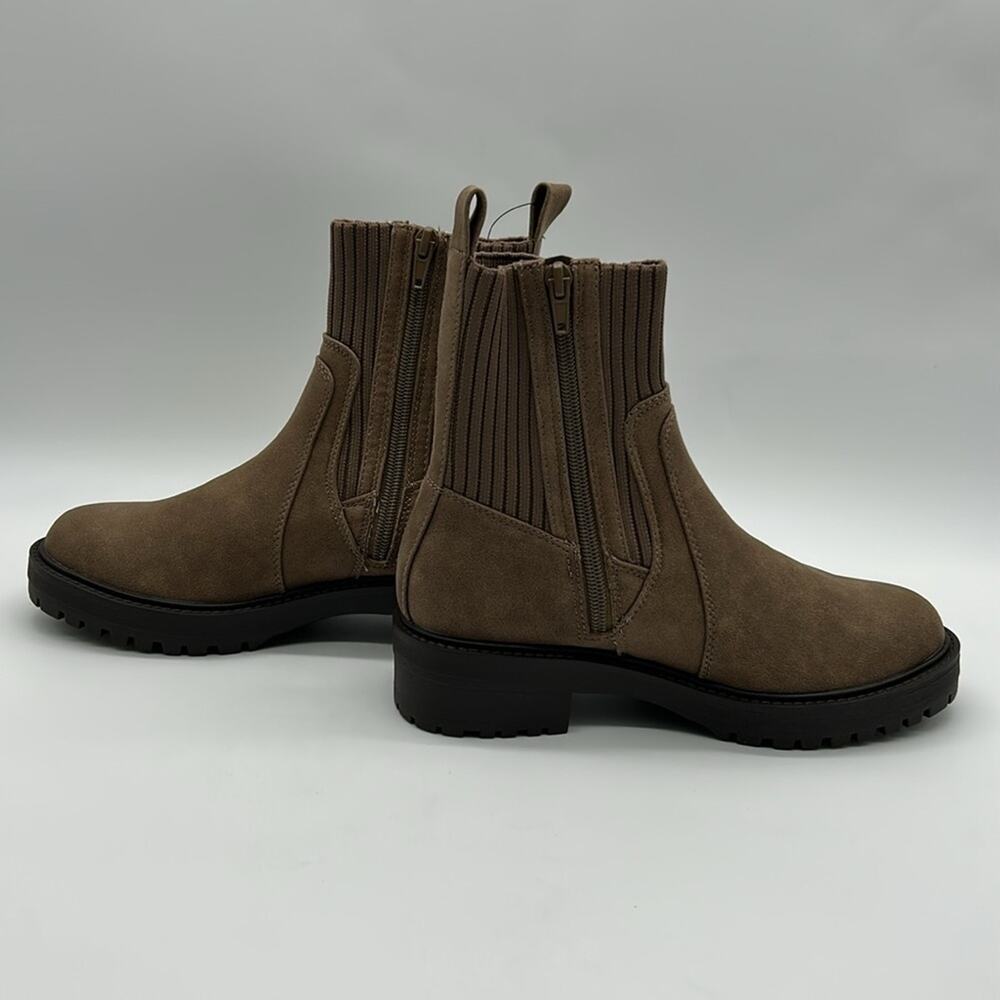Dolce Vita Women's Vegan Ankle Boots Tan Color Size 9 NWT - Picture 8 of 11